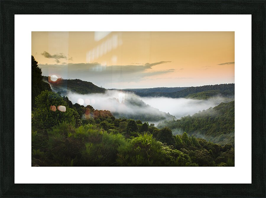 Sunrise over Mount Waratah in Tasmania Australia Picture Frame print