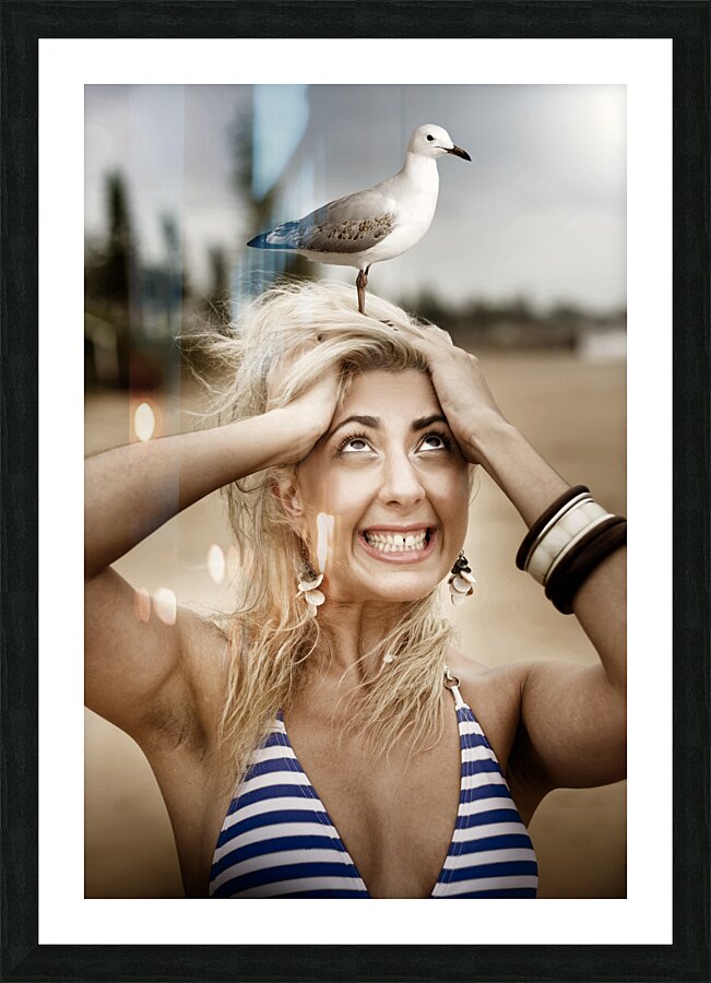 Fear Picture Frame print