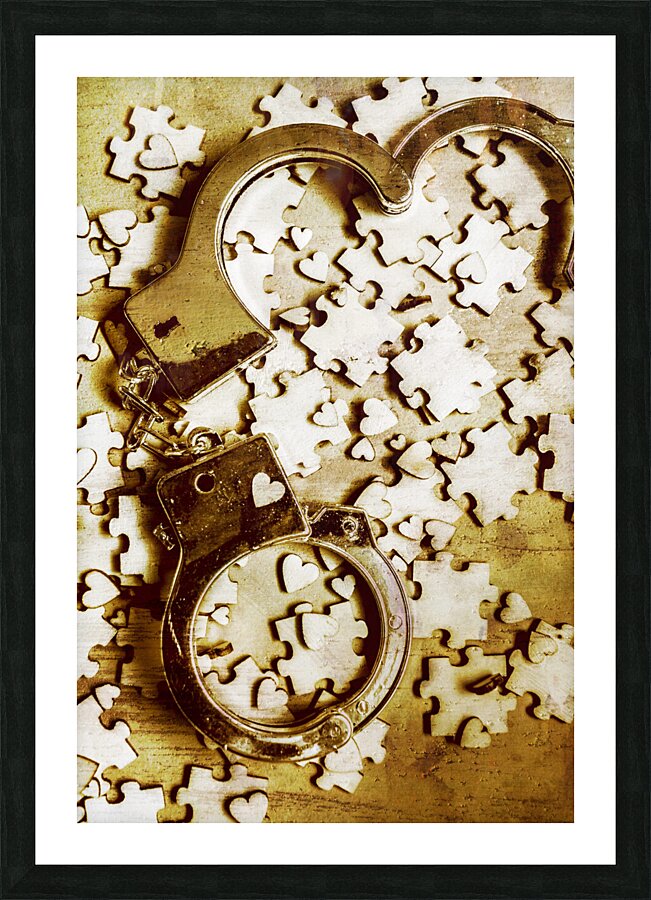 Criminal affair Picture Frame print