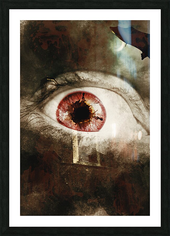 When souls escape Picture Frame print