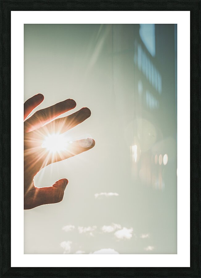 Near death experiences Picture Frame print