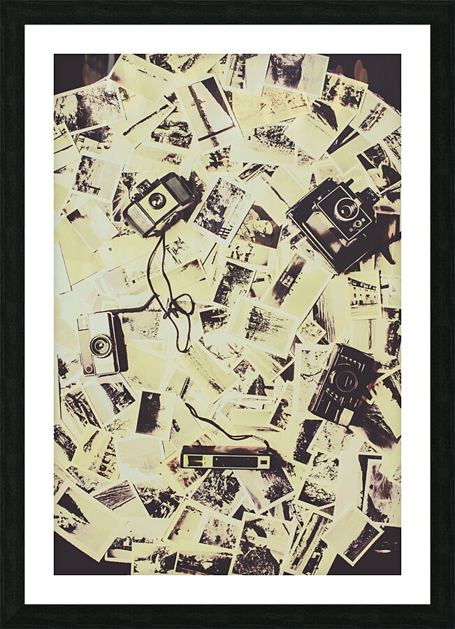 Round trips Picture Frame print