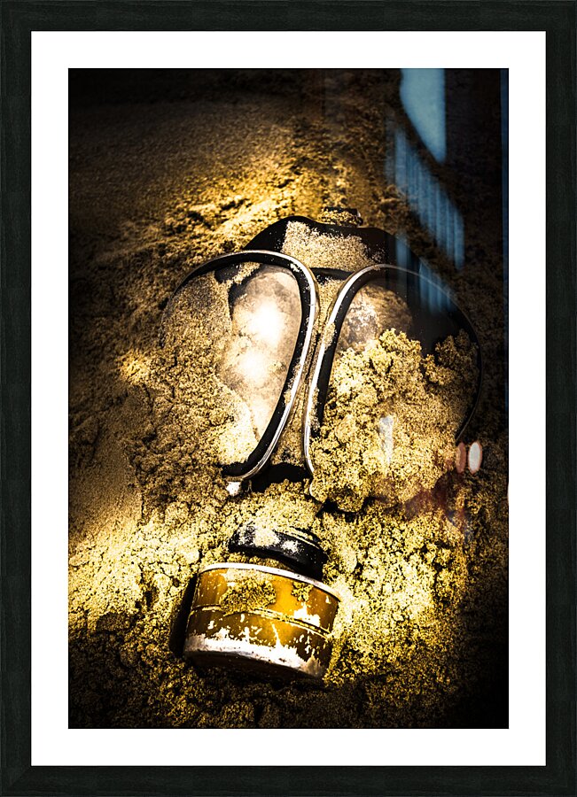 Apocalyptic terror Picture Frame print