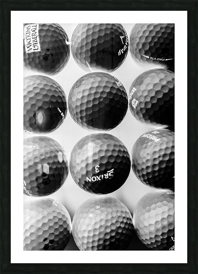Golf round Picture Frame print
