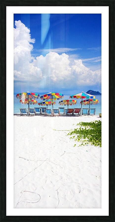 Beach Retreat Picture Frame print