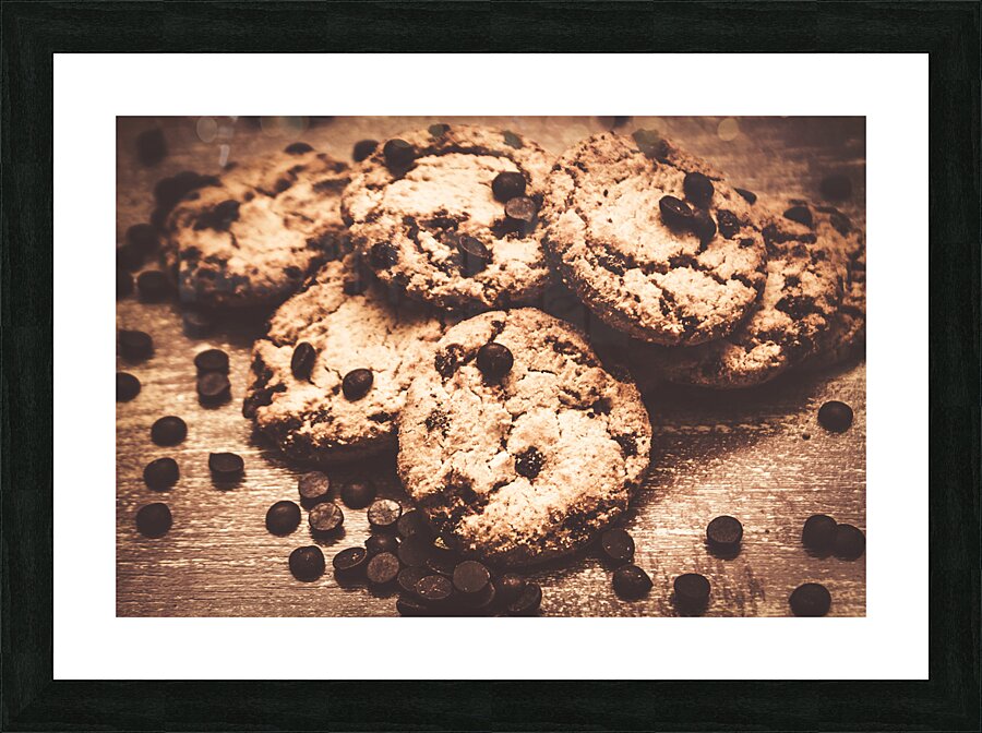 Rustic kitchen cookie art Picture Frame print