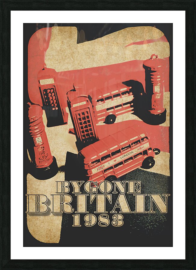Bygone Britain 1983 Picture Frame print