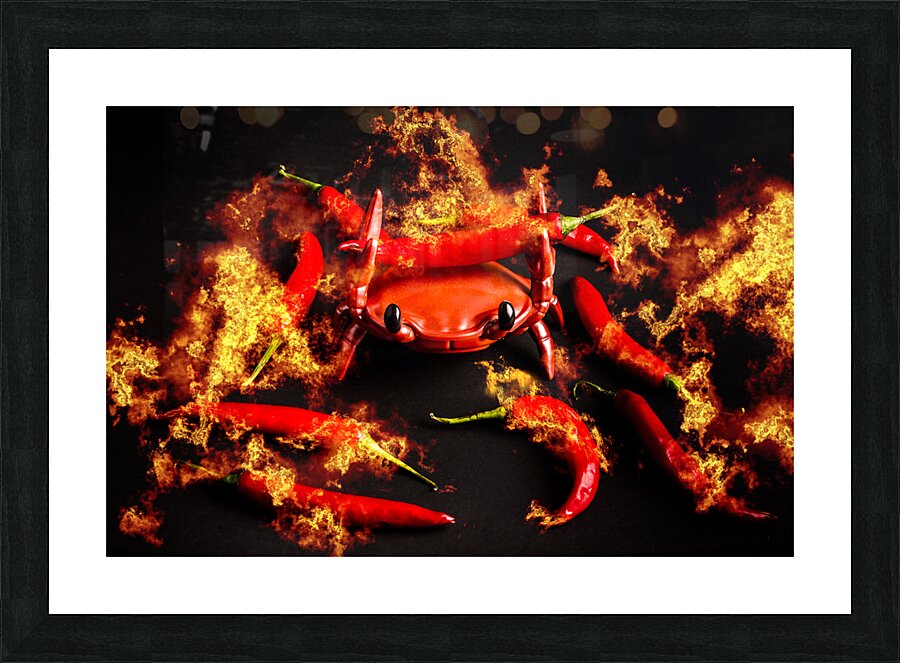 The catch of the day Picture Frame print