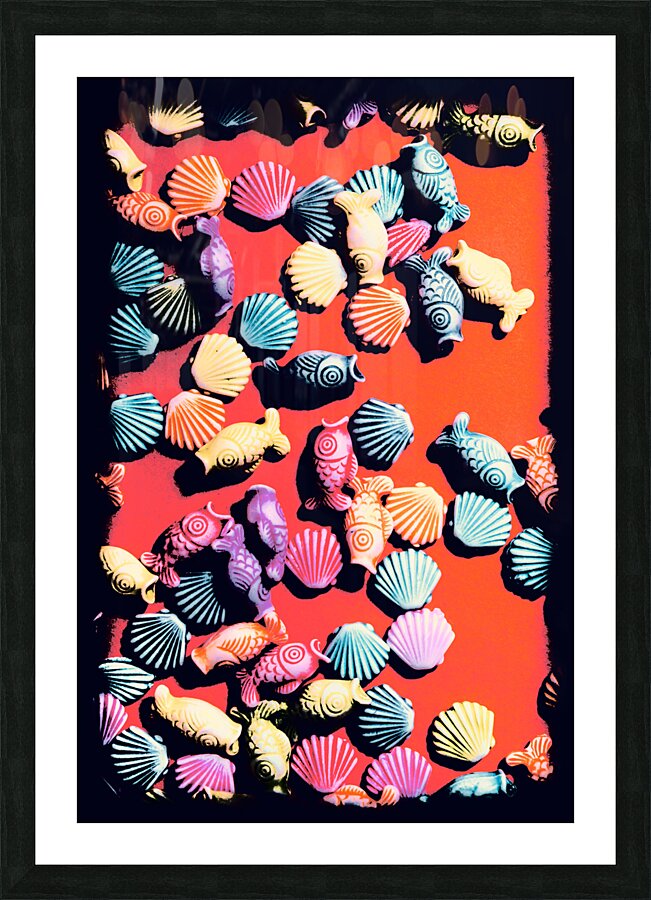 Shell n tropic Picture Frame print