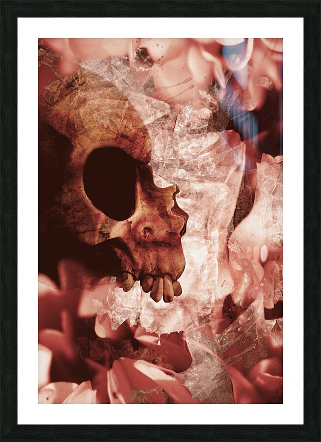 Art of love and death Picture Frame print