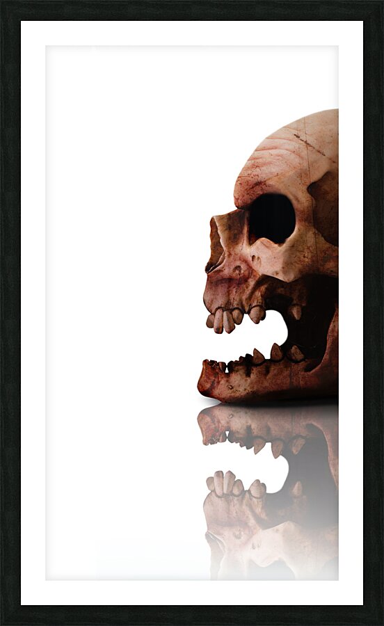 Horror Head Picture Frame print