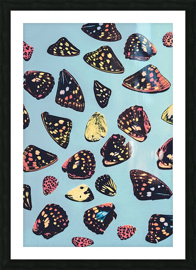 Butterfly wings Picture Frame print