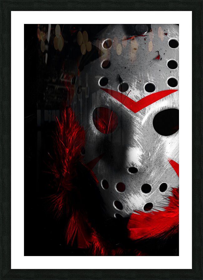 Black Friday the 13th  Picture Frame print