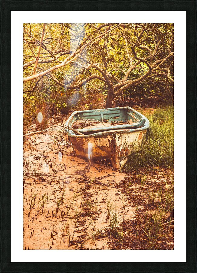 Shored Picture Frame print