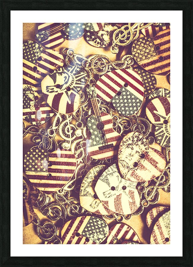 Country love Picture Frame print