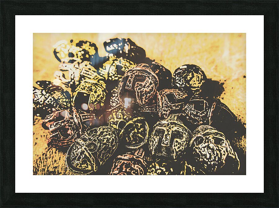 Losses from the colossus  Picture Frame print