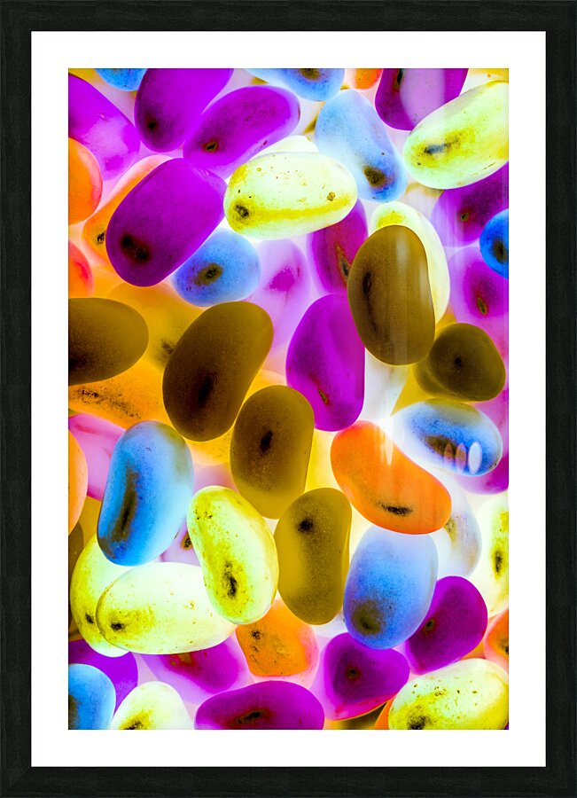Jellybean X-Ray Picture Frame print