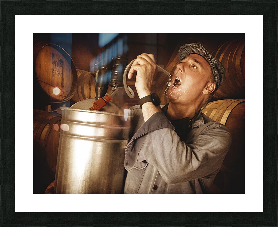 The hot shot Picture Frame print