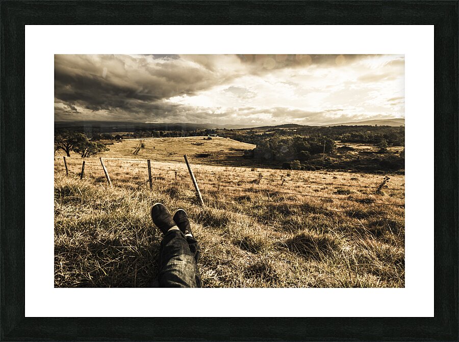 Holiday in Tasmania Picture Frame print
