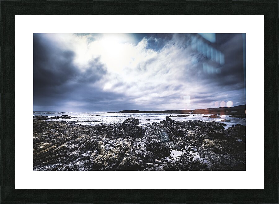 atmospheric ocean Picture Frame print