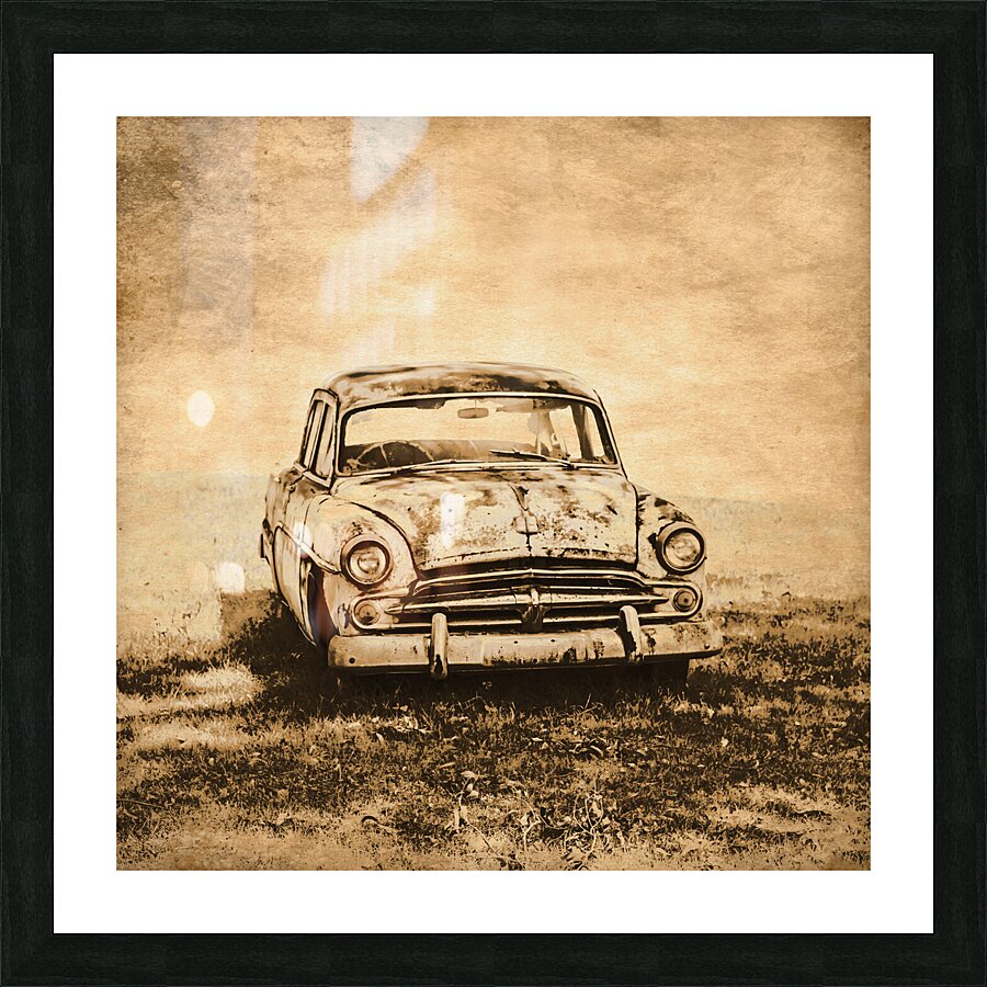 Rockabilly relic Picture Frame print