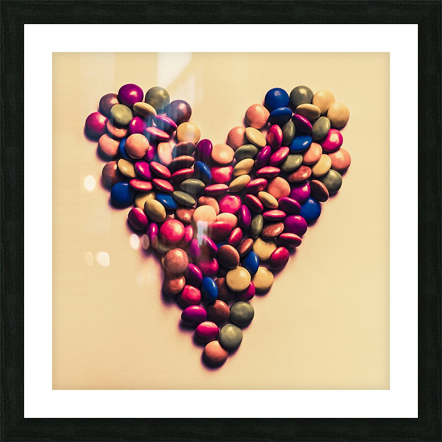 Sweet love for a sweetheart Picture Frame print