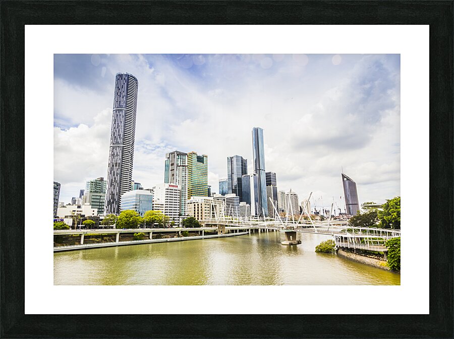 Commercial modernism Picture Frame print