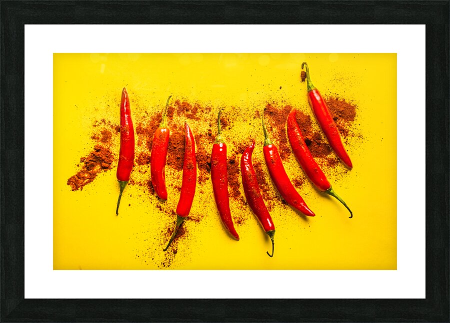 Pepper hot! Picture Frame print