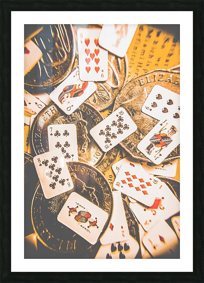 Inflating odds Picture Frame print