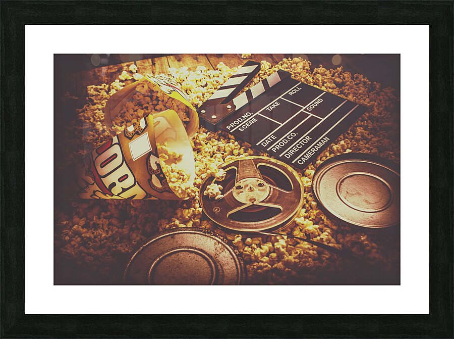 Home cinema art Picture Frame print