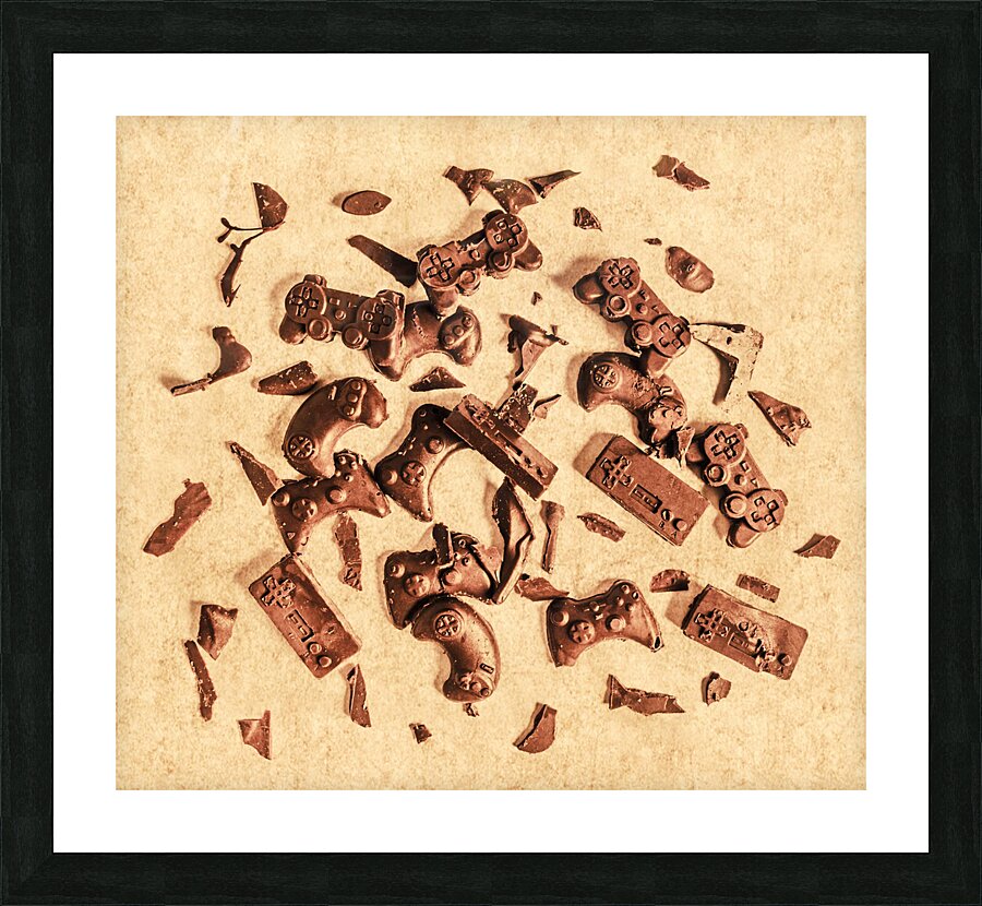 Vintage display Picture Frame print