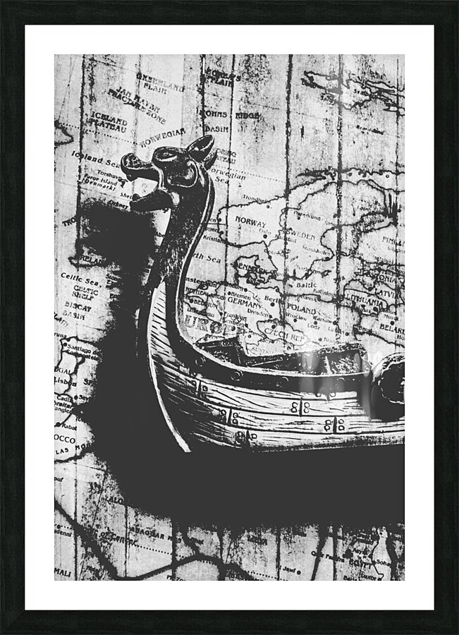 Warrior waterways Picture Frame print