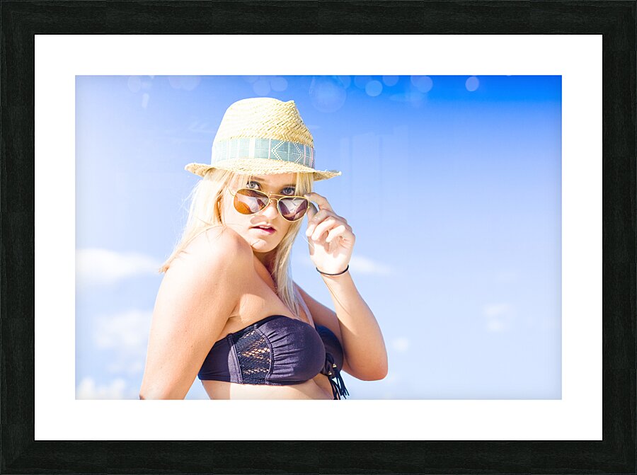 Surprised Picture Frame print