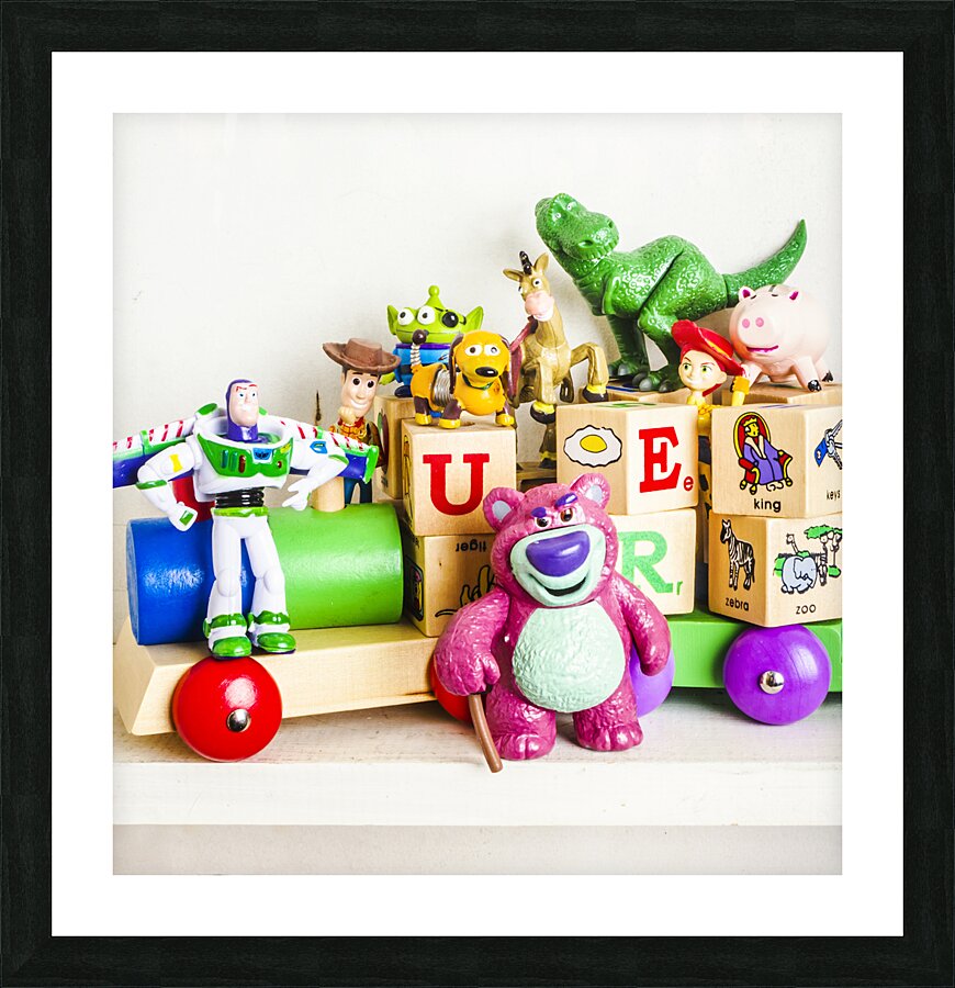 Playtime story Picture Frame print
