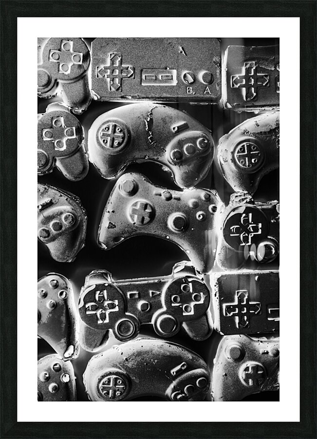 Retro gaming daze Picture Frame print