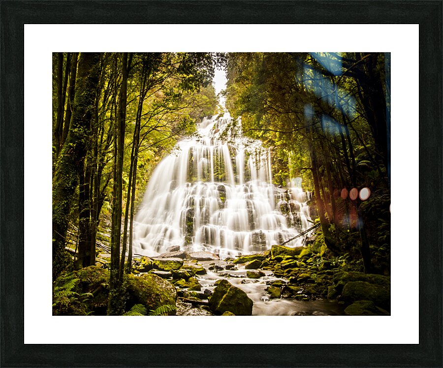 Tasmanian Waterfalls Picture Frame print