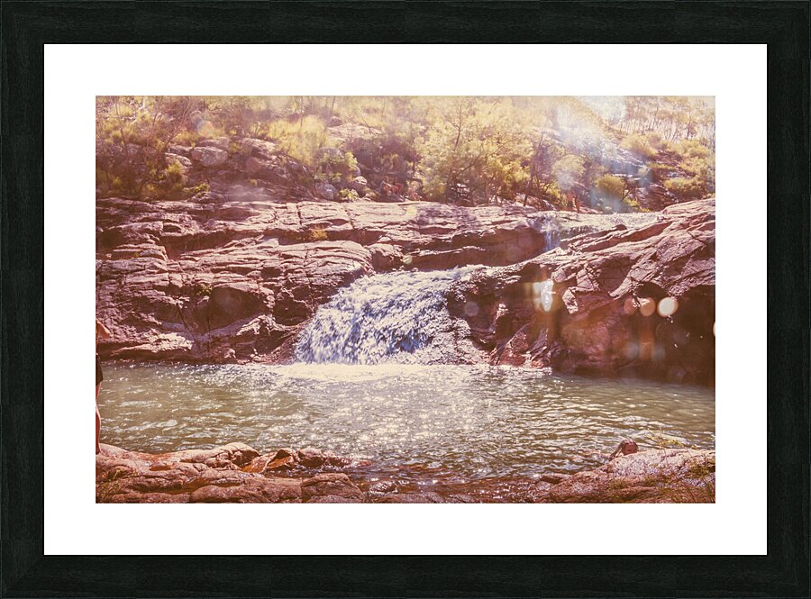 Dreamtime scene Picture Frame print