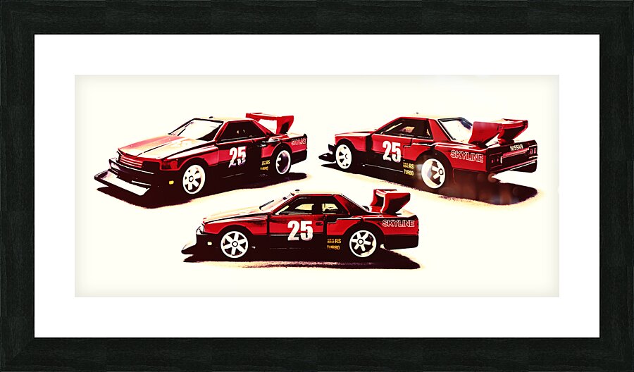 Urban street racer Picture Frame print