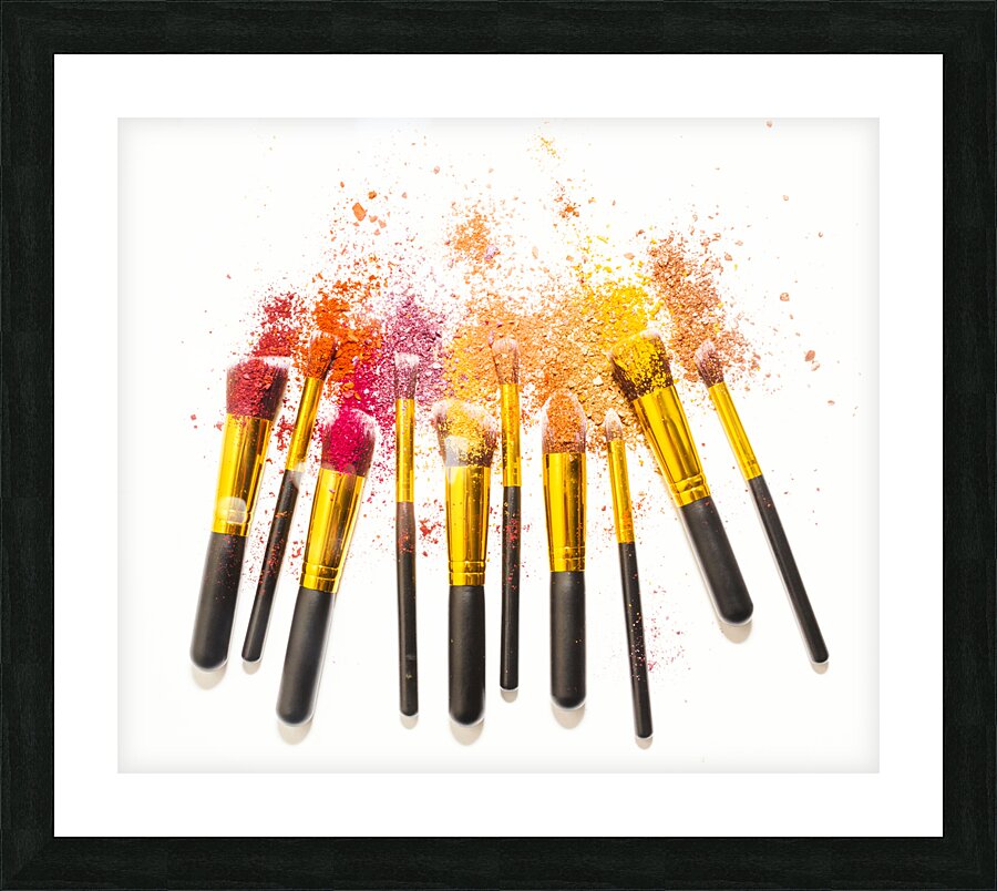 Colourful complexions Picture Frame print