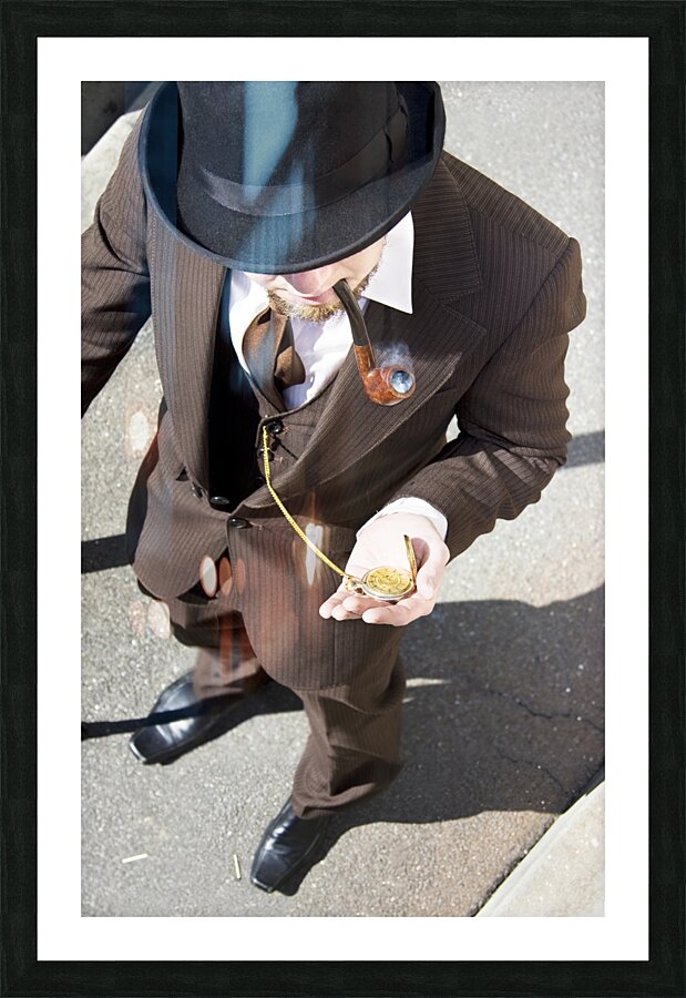 Time Traveler Picture Frame print