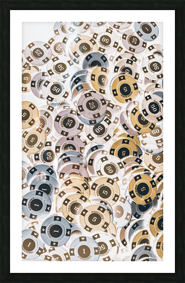 P-layout Picture Frame print