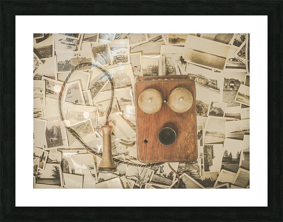 Recalling memories Picture Frame print