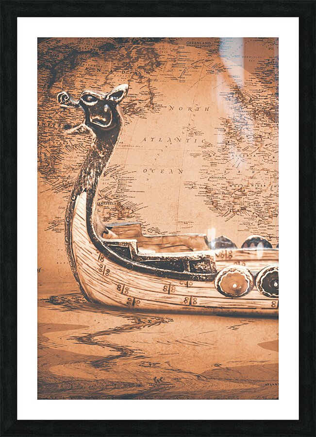 Nordic adventurism Picture Frame print