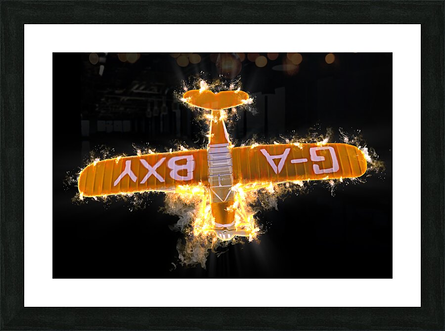 Fire fight Picture Frame print