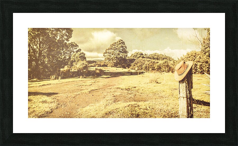 Rural Australia panorama Picture Frame print