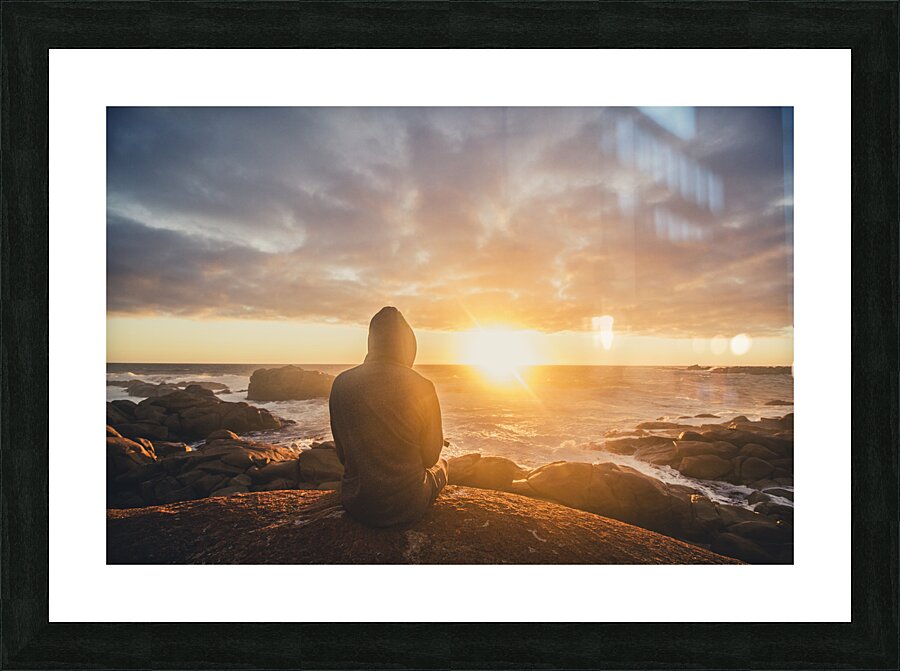 Balance and composure Picture Frame print