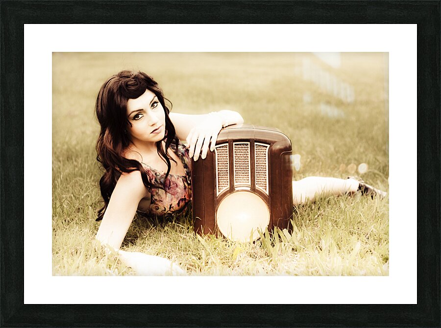 The musical meadows Picture Frame print