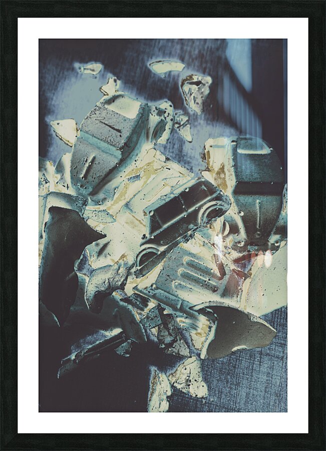 Candy car crush Picture Frame print