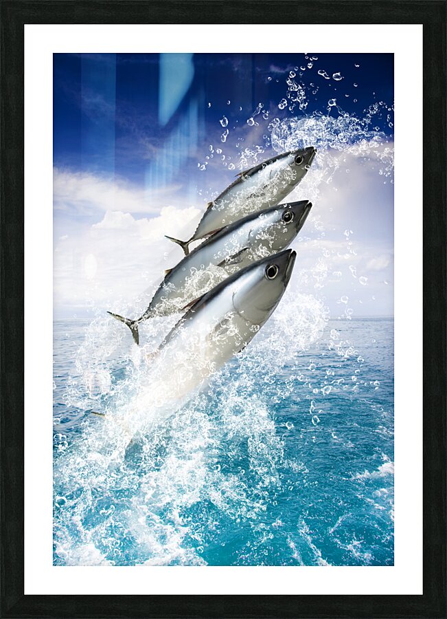 Tropical Sea Escape Picture Frame print