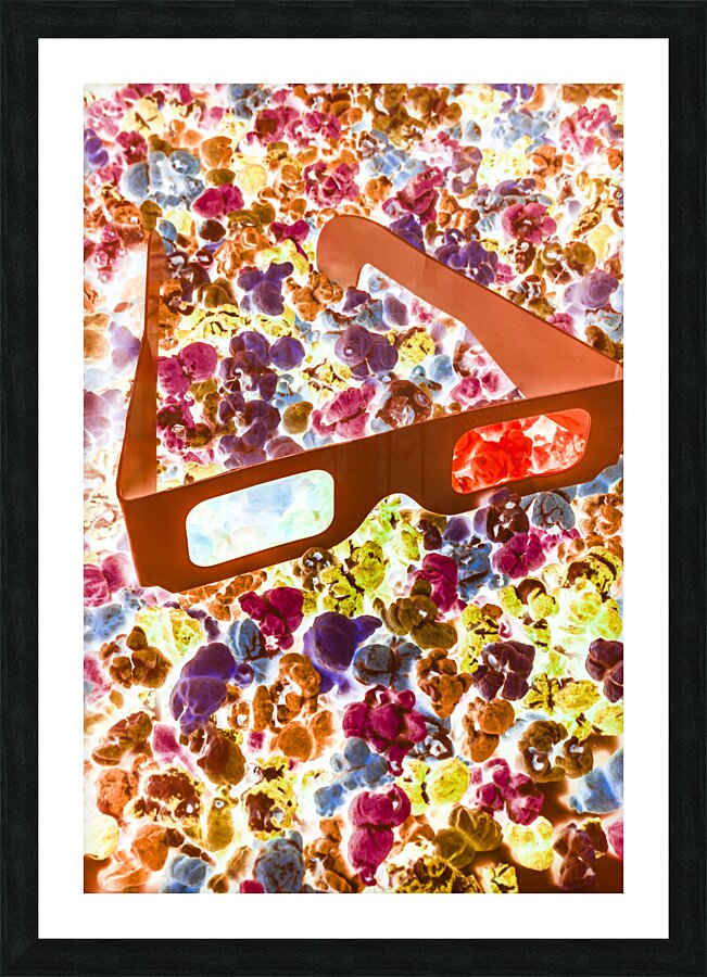 Visual pop art Picture Frame print